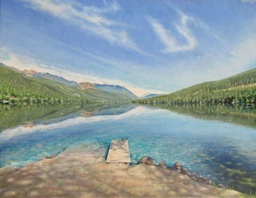 Painting by William Matthews