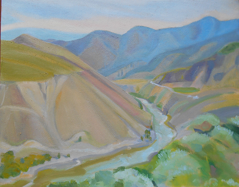 Painting by William Matthews