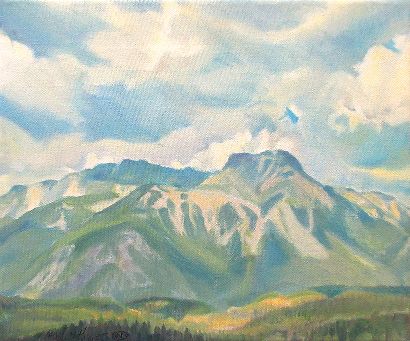 Painting by William Matthews