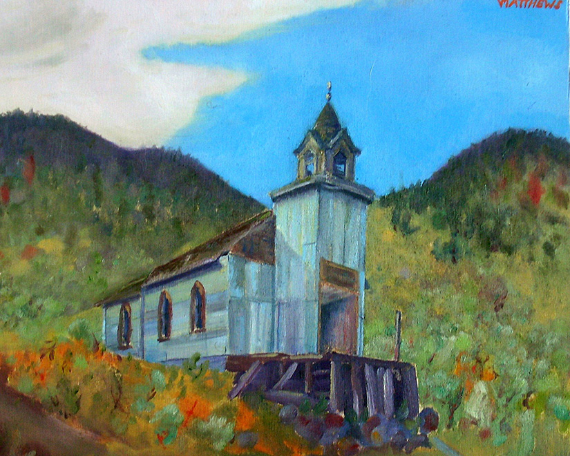 Painting by William Matthews